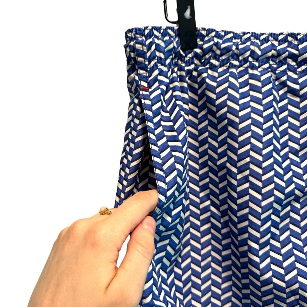 Ted Baker Blue Swim Trunks Shorts Lined Pockets Size 2 Waist 34‎
